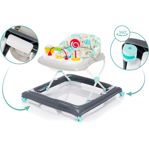 Fillikid Baby Walker Leeuw + Krokodil - Image 4