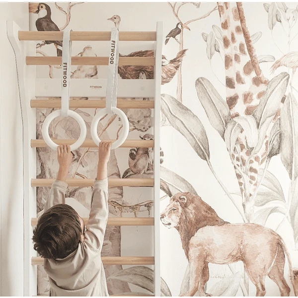 Fitwood ULPU MINI Turnringen, Grijs - Witte Banden - Image 3