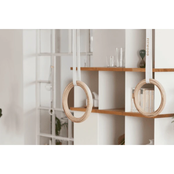 Fitwood ULPU Turnringen, Grijs - Witte Banden - Image 2