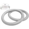 Fitwood ULPU Turnringen, Grijs - Witte Banden -Randwinkel Voor Kinderen fitwood ulpu turnringen grijs witte banden a377263