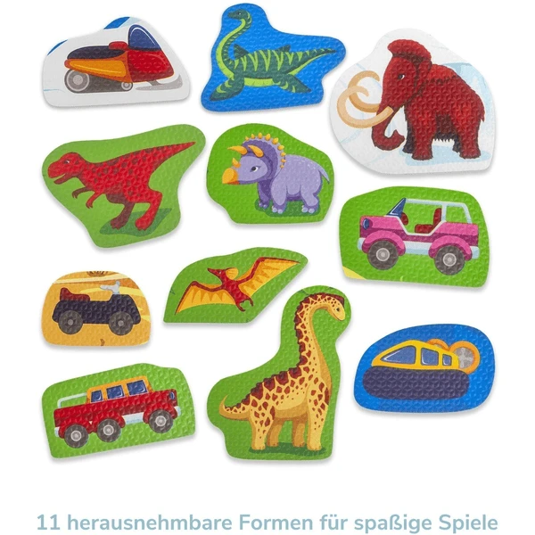 Hakuna Matte Puzzelmat - Dinosaurus Safari (120 X 120 Cm) - Afbeelding 2