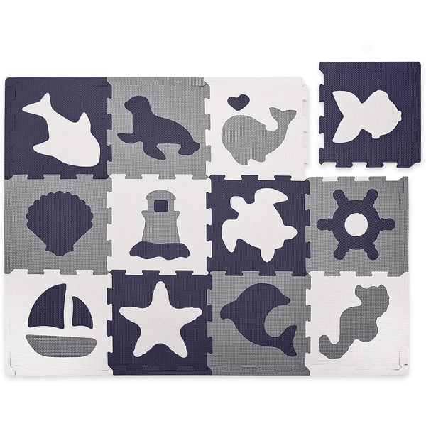 Hakuna Matte Puzzelmat - Zeewereld (120 X 90 Cm)