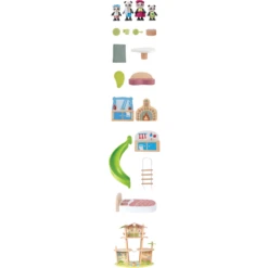 Hape Het Bamboehuis Van Panda's - Green Planet Explore Rs -Randwinkel Voor Kinderen hape het bamboehuis van pandas green planet explore rs a391196 3