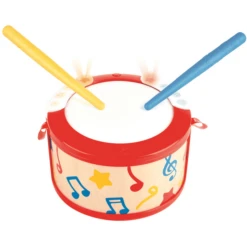 Hape Leren Speeltrommel -Randwinkel Voor Kinderen hape leren speeltrommel a314353 3