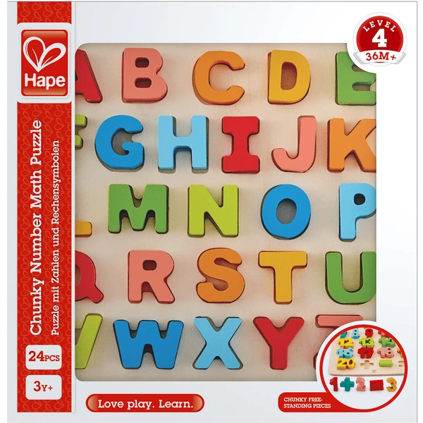 Hape Puzzel Met Grote Letters
