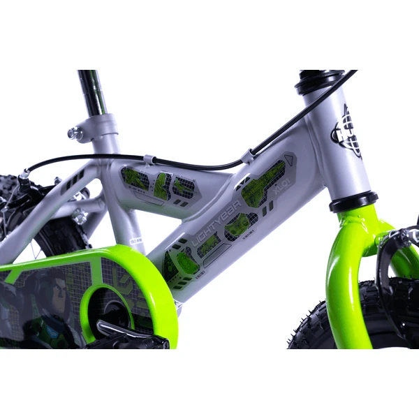 Huffy Fiets Disney Light Jaar 12 Inch Grijs/Groen - Image 3