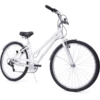 Huffy Fiets Sienna Cruiser 27,5 Inch, Wit -Randwinkel Voor Kinderen huffy fiets sienna cruiser 27 5 inch wit a357561