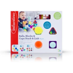 Infantino Ballen, Blokken & Stapelbekers & Link Speelset