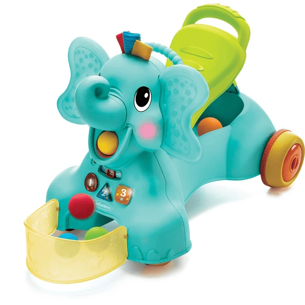 Infantino Senso Loopwagen Olifant - Image 5