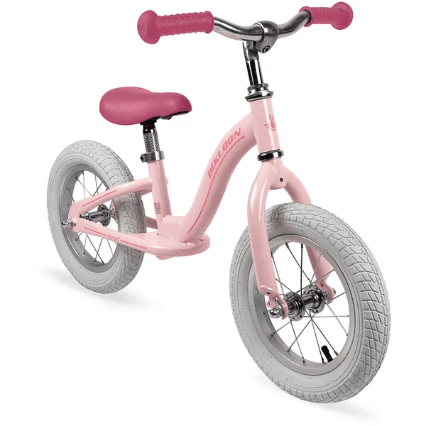 Janod® Vintage-Bikloon Loopfiets Roze Met Mand - Afbeelding 2