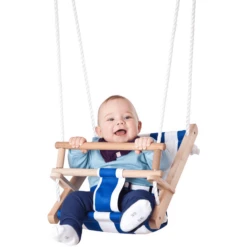 Beluga John® Houten Babyschommel -Randwinkel Voor Kinderen john houten babyschommel a306571 3