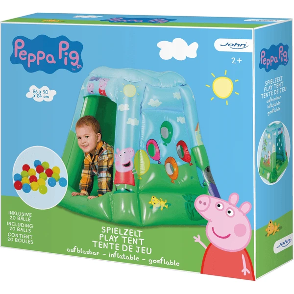 John® Opblaasbaar Ballenbad Peppa Pig - Met 20 PE Ballen - Image 4