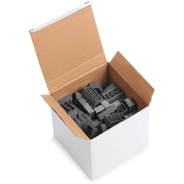 Katara Bouwstenen - 120 Stuks 4x2 Donkergrijs - Image 2