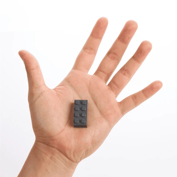 Katara Bouwstenen - 120 Stuks 4x2 Donkergrijs - Image 3