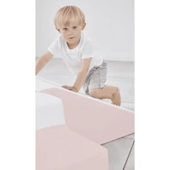KIDKII Trap En Glijbaan Kunstleer Oud Roze -Randwinkel Voor Kinderen kidkii trap en glijbaan kunstleer oud roze a375367 2