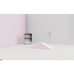 KIDKII Trap En Glijbaan Kunstleer Oud Roze -Randwinkel Voor Kinderen kidkii trap en glijbaan kunstleer oud roze a375367 3