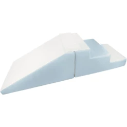 KIDKII Trap En Schuif Imitatieleer Blauw