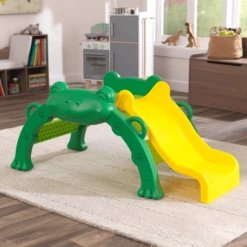 Kidkraft ® Klimmende Glijbaan Springende Kikker -Randwinkel Voor Kinderen kidkraft klimmende glijbaan springende kikker a312833 2