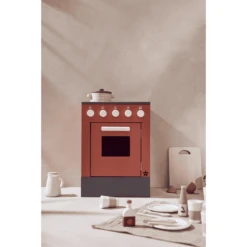 Kids Concept ® Kachel Rood -Randwinkel Voor Kinderen kids concept kachel rood a299114 4