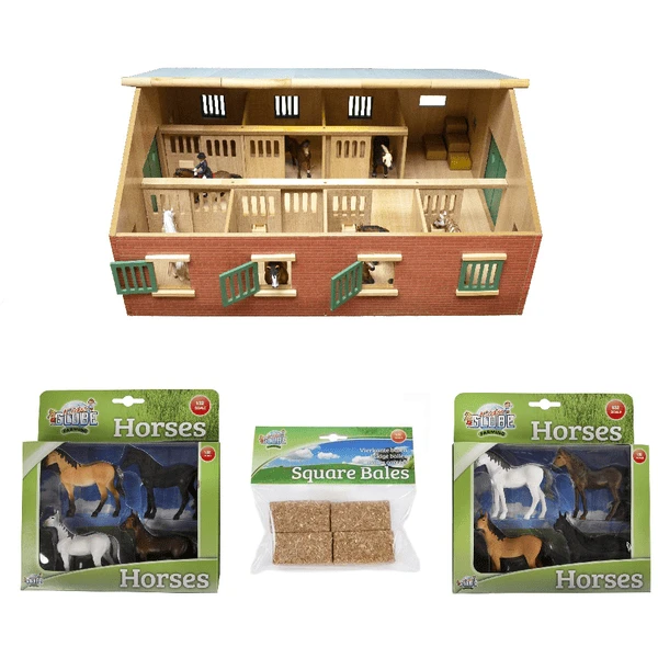 Kids Globe Set Paardenstallen - Image 2