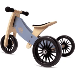 Kinderfeets® 2-in-1 Driewieler Tiny Tot Plus Blauw