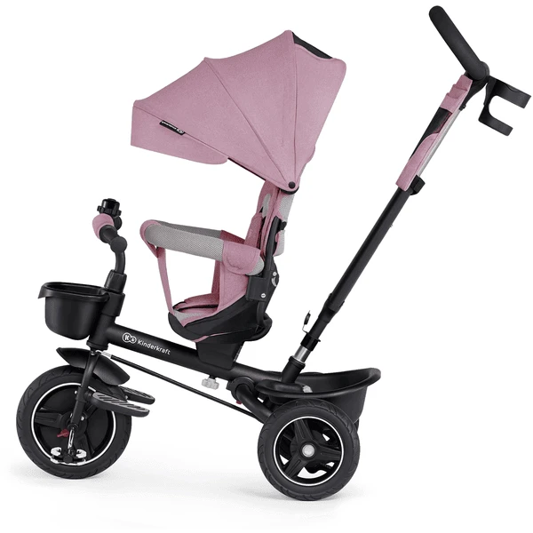 Kinderkraft 5 In 1 Driewieler SPINSTEP, Prachtig Roze - Image 5