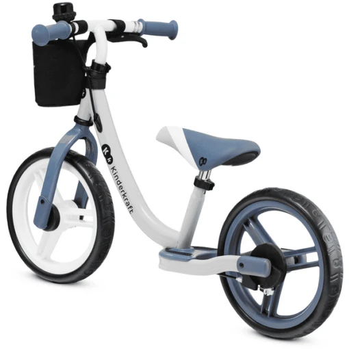 Kinderkraft - Balance Loopfiets SPACE , Blauw - Afbeelding 2