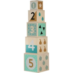 KINDSGUT Houten Stapeltoren -Randwinkel Voor Kinderen kindsgut houten stapeltoren a324921 4