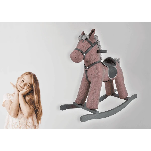 Knorr® Speelgoed Hobbelpaard "Pink Horse - Image 2