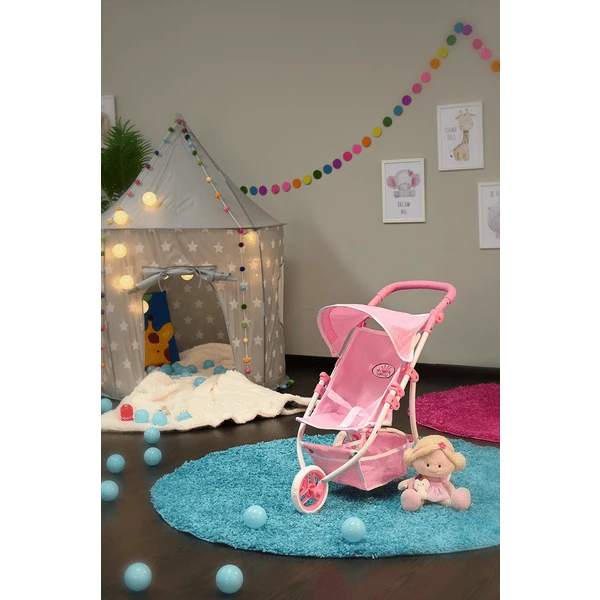 Knorr® Speelgoed Pop Buggy Jogger Lio Prince Ss White Rose - Afbeelding 2