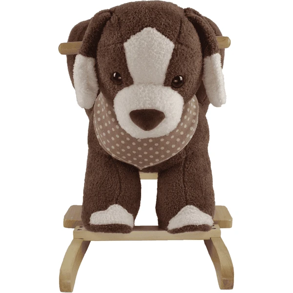 Knorr® Speelgoed Schommelend Dier "Oskar" Bruine Hond - Afbeelding 3