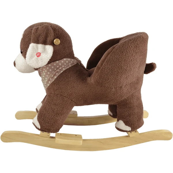 Knorr® Speelgoed Schommelend Dier "Oskar" Bruine Hond - Afbeelding 4