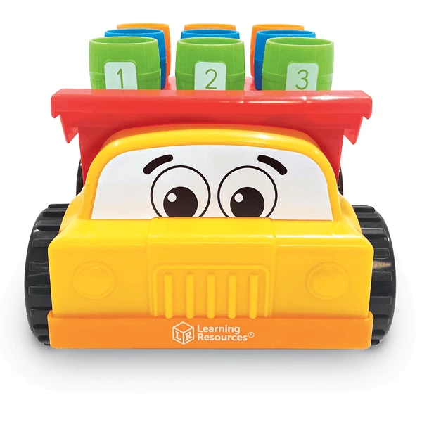 Learning Resources ® Tony The Peg Stacker Dump Truck - Image 3
