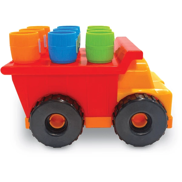 Learning Resources ® Tony The Peg Stacker Dump Truck - Image 4