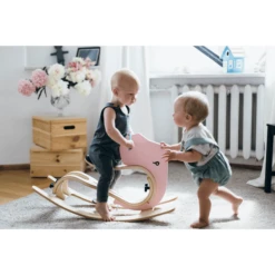 LEG & GO Opzetstuk Schommelolifant, Roze -Randwinkel Voor Kinderen leg go opzetstuk schommelolifant roze a372303 3