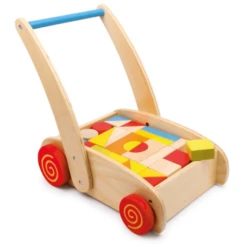 Small Foot LEGLER Loopwagen "Bouwstenen"
