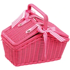 Small Foot LEGLER Picknickmand "Stalen Servies"