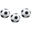 LENA ® Zachte Voetballen Set Van 3 Zwart-wit 10 Cm -Randwinkel Voor Kinderen lena zachte voetballen set van 3 zwart wit 10 cm a312727