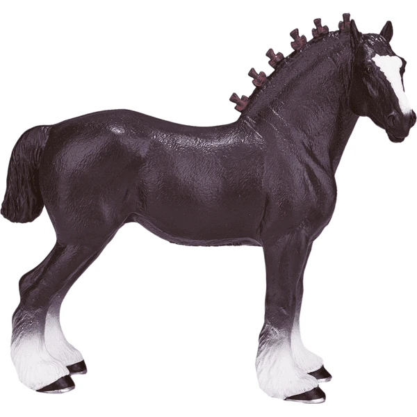 Mojo Horse S Toy Shire Horse Zwart