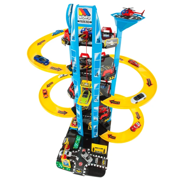 MOLTO Parkeergarage 5 Verdiepingen Met Helikopter