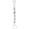 Nattou Dummy Ketting Grijs-wit -Randwinkel Voor Kinderen nattou dummy ketting grijs wit a296399