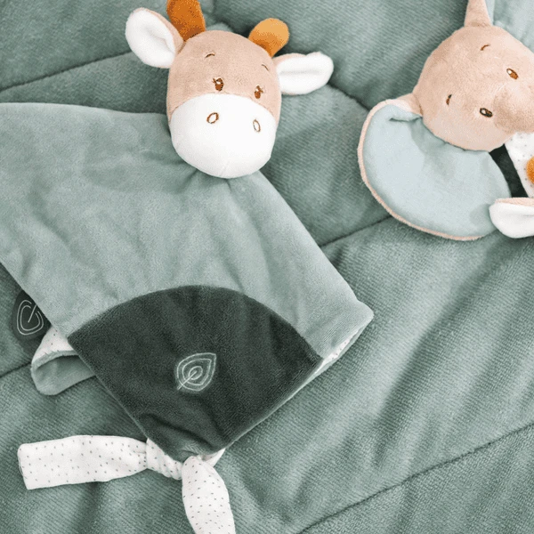 Nattou LUNA & AXEL Knuffeldoekje Luna Giraffe - Image 3