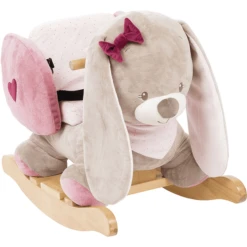 Nattou Nina, Jade & Lili - Schommeldier Nina Het Konijn