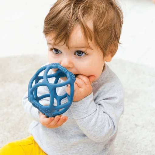 Nattou Set Ballen Petrol Blauw + Lichtblauw - Afbeelding 4