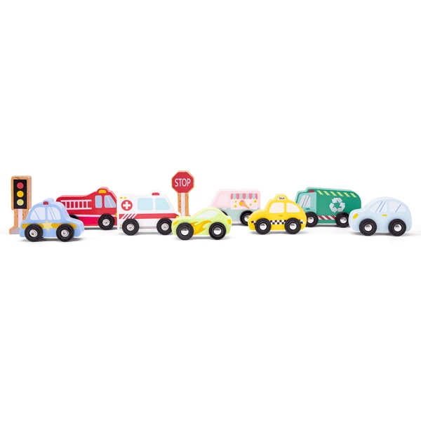 New Classic Toys® New Class Ic Toys Speelgoedauto's Incl. Houten Kist - Image 2
