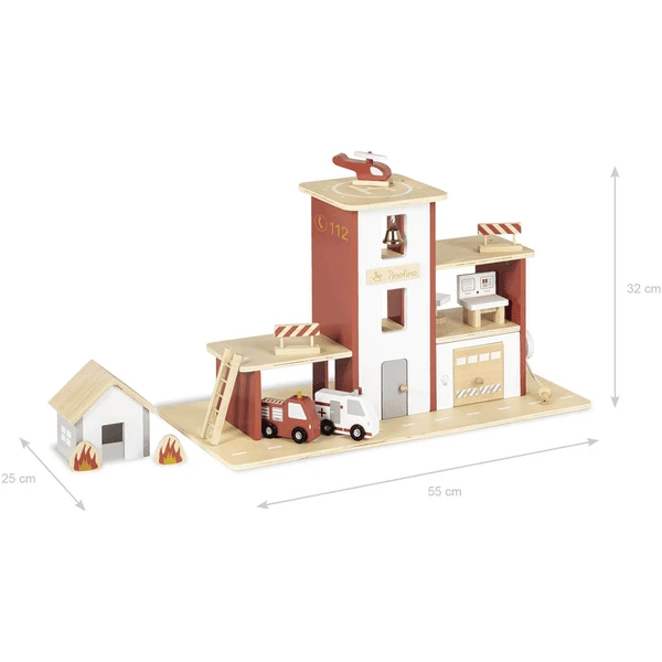 Pinolino Brandweerkazerne Ben Met Accessoires - Image 2