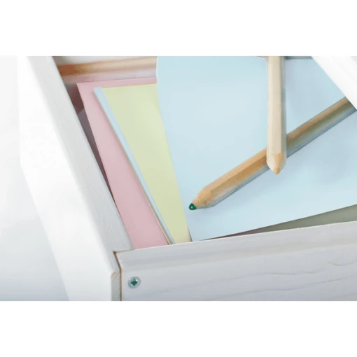 Pinolino Kinderbureau Lena Wit Gelakt - Afbeelding 4