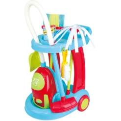 Playgo Mijn Schoonmaakwagen Met Stofzuiger