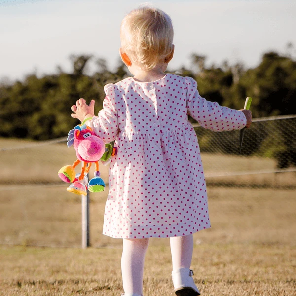 PLAYGRO Toy Box Paard Klipp Klapp, Pink - Image 4