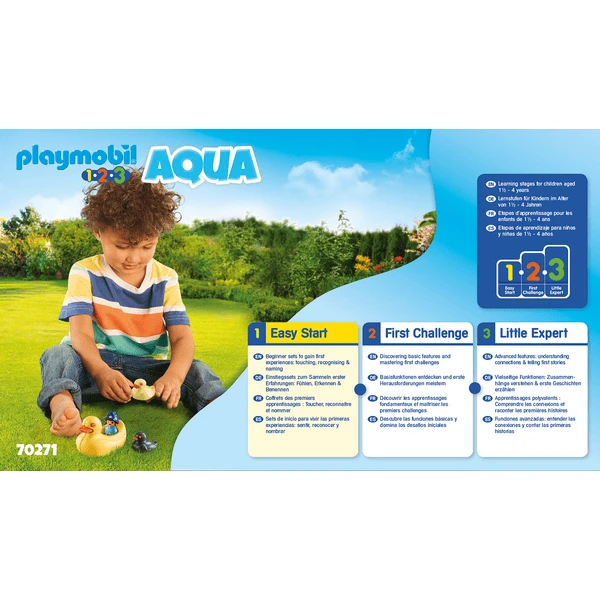 PLAYMOBIL ® 1 2 3 AQUA Eendenfamilie 70271 - Image 4